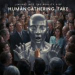 Human gathering fake